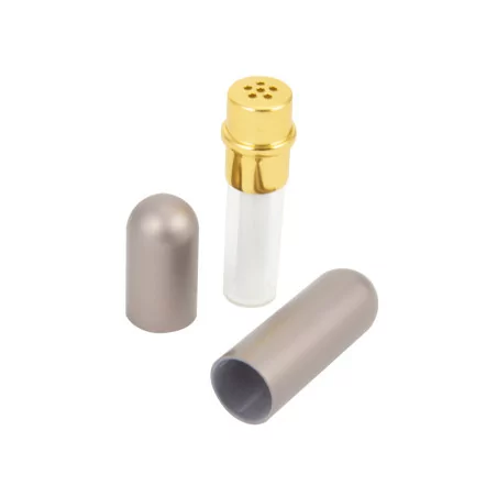 Elegante Grijze Poppers Inhalator van Litolu - Litolu (€ 9,90) | Poppers Express