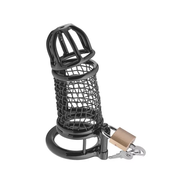 Cage de chasteté Matrix Black — XXX Dreamtoys - (99,90 €) | Poppers Express