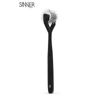 Sinner Gear: Rueda de Wartenberg Negra de Acero con 5 Ruedas - Sinner Gear (29,95 €) | Poppers Express