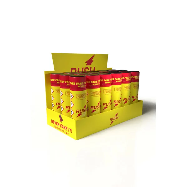 Rush Original - Aktionspaket mit 18 Flaschen SLIM - Poppers Rush (185,70 €) | Poppers Express