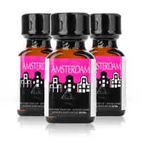 3x Amsterdam 24ml - Economisch pakket van 3 flessen - Amsterdam (€ 23,90) | Poppers Express