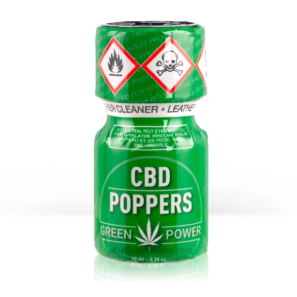 CBD Green Power Poppers - 10ml - (€9.90) | Poppers Express